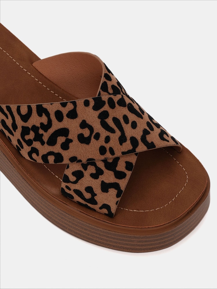 Novo Animal BRUNO Cross Strap Flatform Mule Sandals - Image 6 of 6