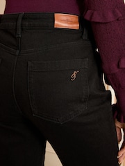 Love & Roses Black Petite Relaxed Flare Jeans - Image 5 of 5