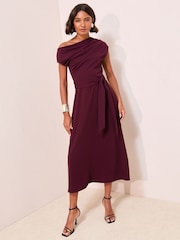 Friends Like These Burgundy Red Dress - Image 3 of 4