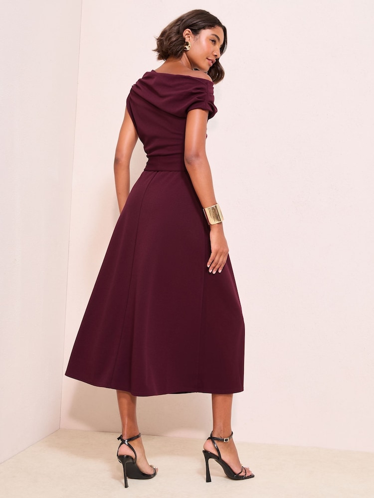 Friends Like These Burgundy Red Dress - Image 4 of 4