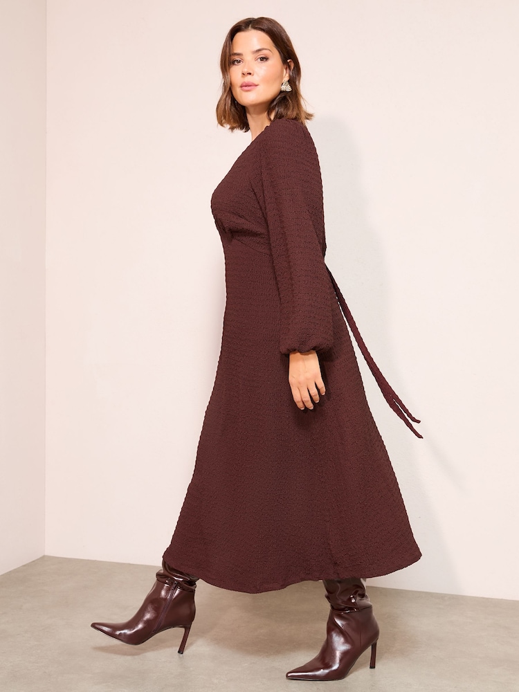 brown dress curve ASOS Curve - Maxi Dress - Women - Polyester - 22 US