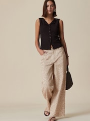 Leopardenmuster, Neutral - Jeans - Bild 2 von 8