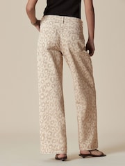 Leopardenmuster, Neutral - Jeans - Bild 3 von 8