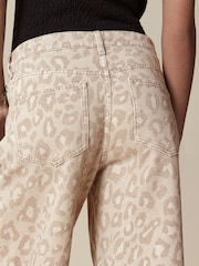 Leopardenmuster, Neutral - Jeans - Bild 5 von 8