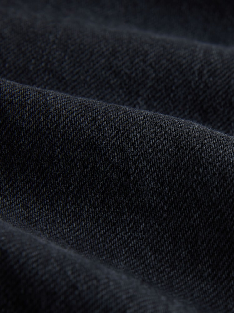 Jeans azul médio - Calça jeans Barrel leg com Costura Frontal - Imagem 2 de 3