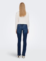 ONLY Blue Mid Waist Flared Jeans - Image 2 of 7
