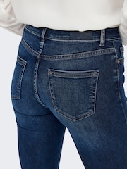 ONLY Blue Mid Waist Flared Jeans - Image 5 of 7