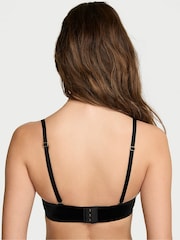 Victoria's Secret Black Add 2 Cups Push Up Bombshell Strapless Bra - Image 2 of 4