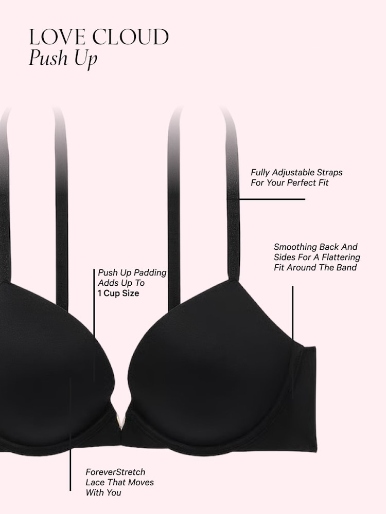 Victoria's Secret Black Push Up Bra - Image 4 of 4