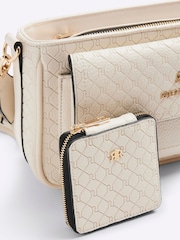 River Island Cream Utility Pochette Cross-Body Bag - Image 5 of 6