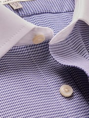 Hawes & Curtis Dogstood 100% Cotton White Shirt - Image 3 of 3