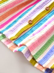 Rainbow Sleeveless Collar Summer Dress (3mths-7yrs) - Image 8 of 8