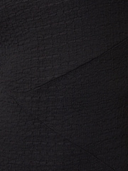 Threadbare Black Textured Jersey Maxi Dress - Image 5 of 5