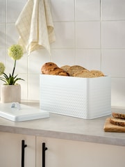 White Oakley Bread Bin - Image 2 of 4