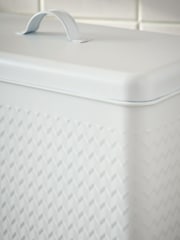 White Oakley Bread Bin - Image 3 of 4