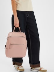 Accessorize Pink Smart Zip Around Backpack - Image 1 of 3