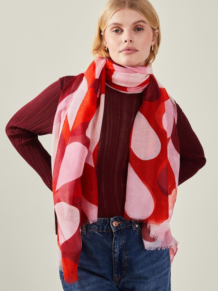 Accessorize retrô Heart Scarf - Imagem 2 de 2