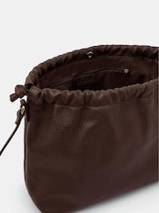 Accessorize Brown Drawstring Shoulder Bag - Image 2 of 3