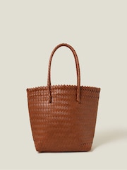 Accessorize Natural Woven Shoulder Bag - Image 1 of 4