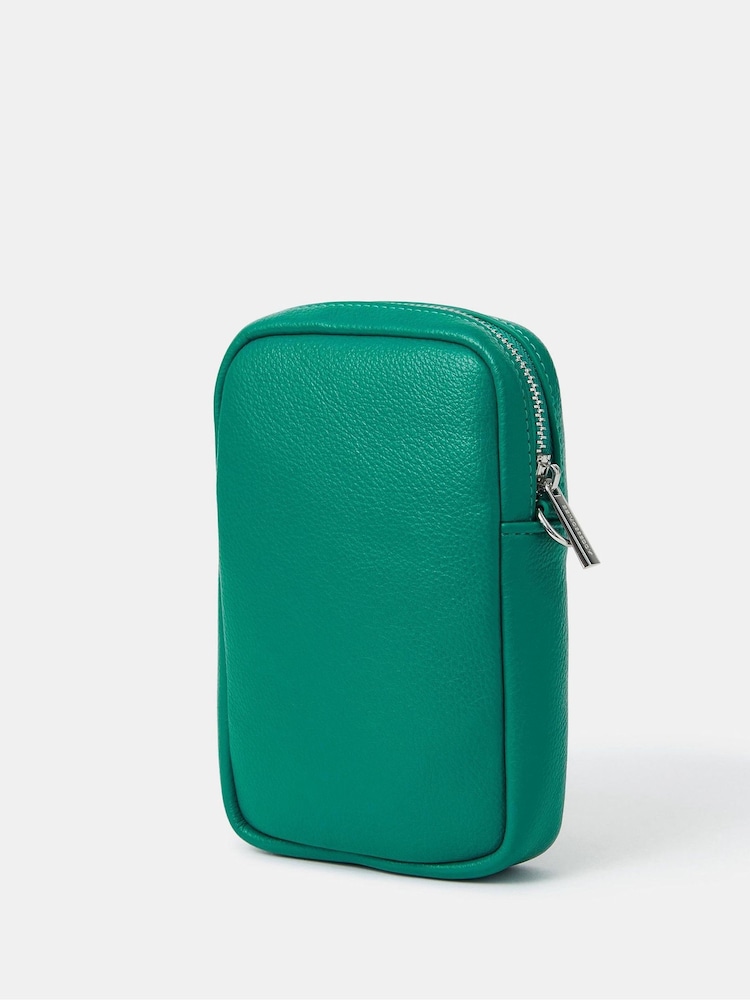 Accessorize Green Webbing Strap Phone Bag - Image 2 of 3