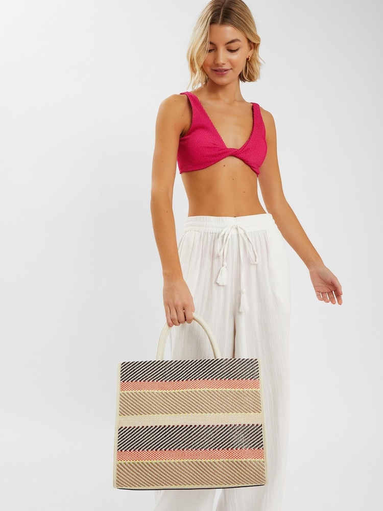 Accessorize torba s črtami - Slika 3 iz 3