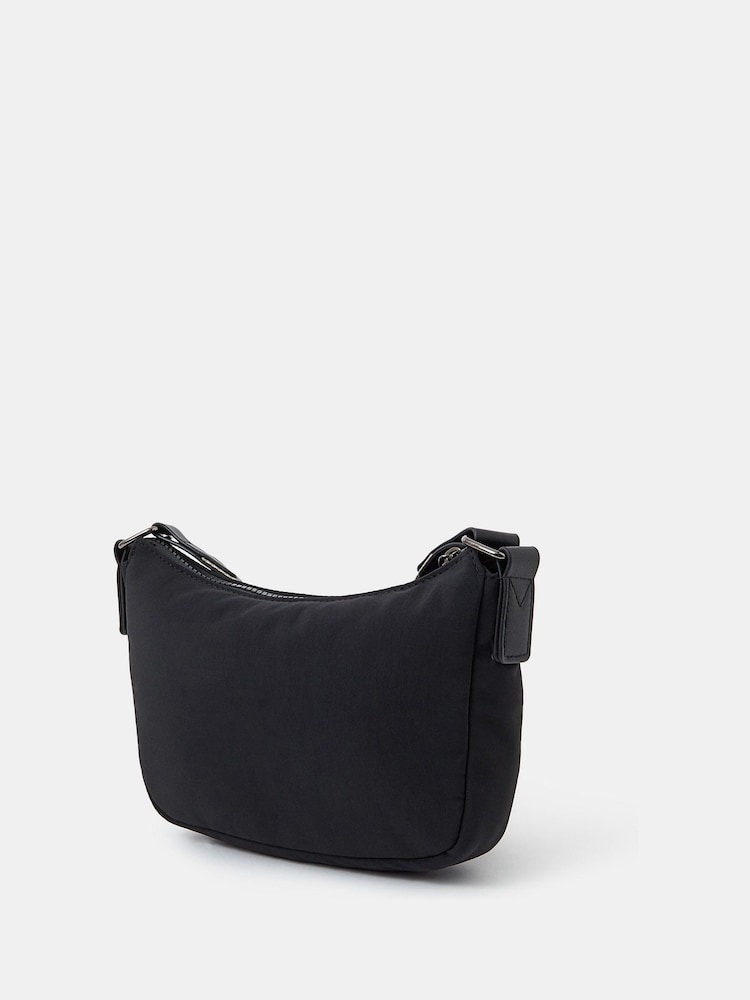 Accessorize Black Nylon Cross-Body Bag - Image 2 of 3
