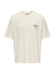 Only & Sons Back Print 100% Cotton T-Shirt - Bild 3 von 4