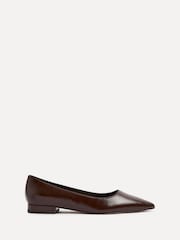 Linzi Brown Orian Pointed Toe Ballet Flats - Image 3 of 6