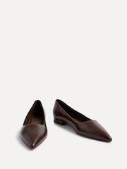 Linzi Brown Orian Pointed Toe Ballet Flats - Image 4 of 6