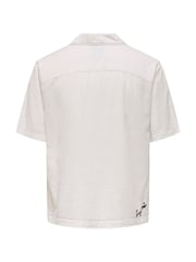 Only & Sons White Embroidery Abstract Shirt - Image 2 of 2