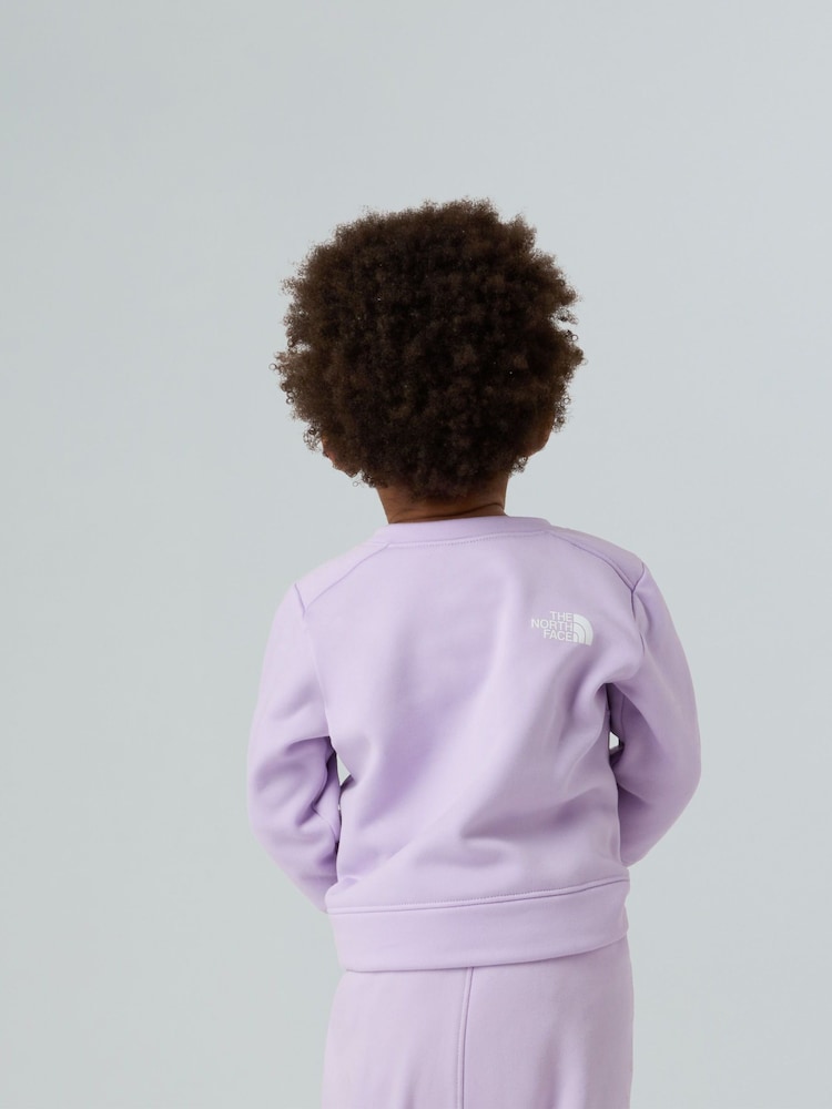 The North Face Lilac Purple Baby Performance Sweat And Joggers Set - Image 2 of 6