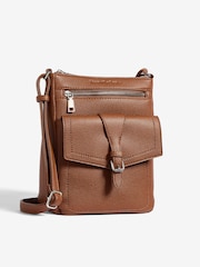 Friends Like These Tan Brown Mini Messenger Cross-Body Bag - Image 3 of 6