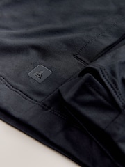 Black Zip Through Hoodie Active Training Top - Image 9 of 10