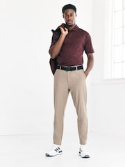 Bourgogne Röd - Active Golf Mesh Training Polotröjor - Bild 2 av 8