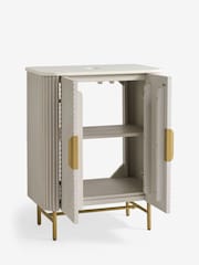 Light Grey Valencia Under Sink Storage Cabinet - Image 3 of 4