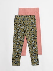 GEN Pink 2 Pack Leggings - Image 1 of 4