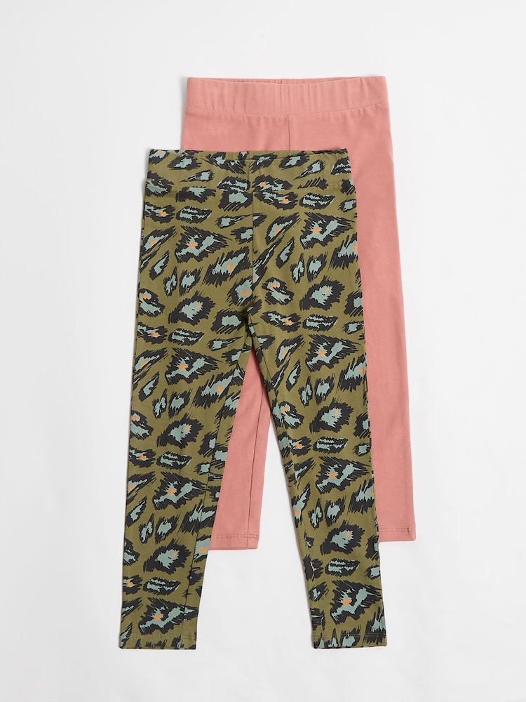 GEN Pink 2 Pack Leggings - Image 1 of 4