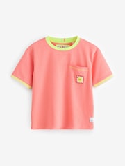 GEN Orange Pocket Badge T-Shirt - Image 1 of 1