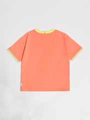 GEN Orange Pocket Badge T-Shirt - Image 2 of 4