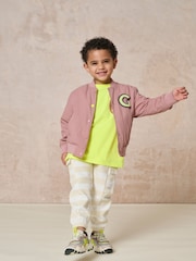 GEN Pink G Logo Bomber Jacket - Image 1 of 5