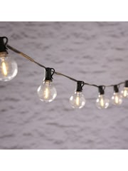 Lights4fun Warm White 20 LED Festoon Lights with Mini Stakes - Image 2 of 5