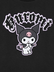 Vanilla Underground Black Hello Kitty Short Sleeve 100% Cotton T-Shirt - Image 4 of 4
