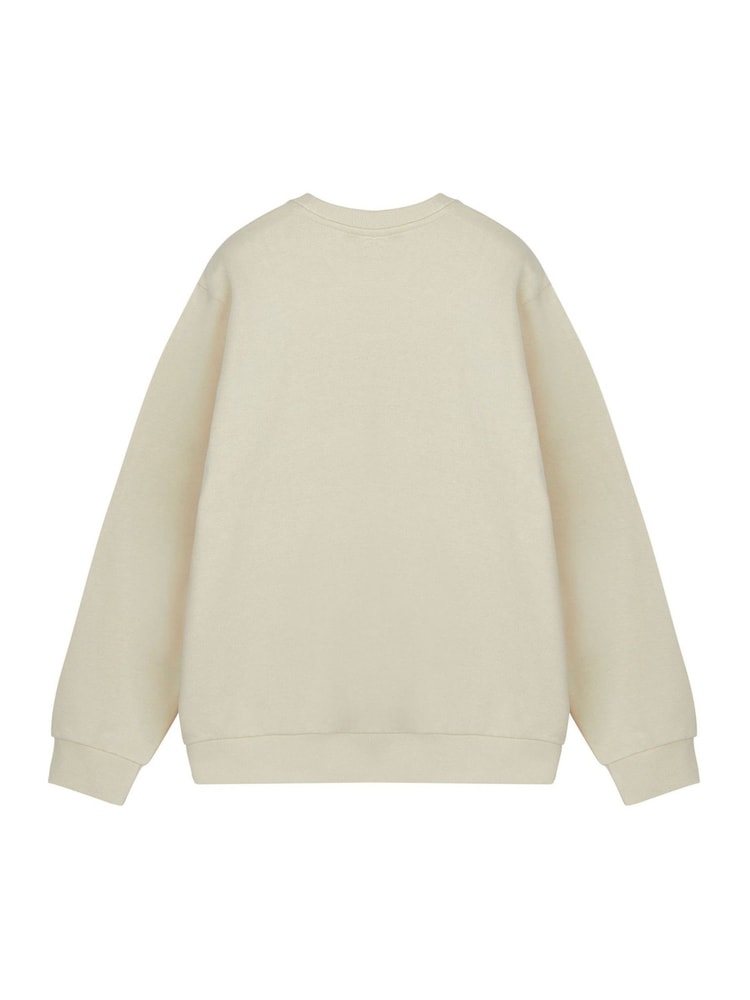 Vanilla Underground Brown Unisex Peanuts Snoopy 100% Cotton Sweatshirt - Image 2 of 6