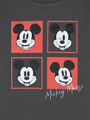 Vanilla Underground Grey Boys Disney Mickey Mouse 100% Cotton Sweatshirt - Image 6 of 6