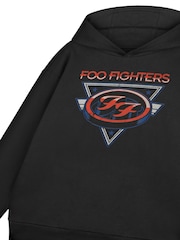 Vanilla Underground Black Kids Foo Fighters 100% Cotton Hoodie - Image 4 of 6