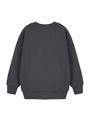 Vanilla Underground Grey Boys Minecraft 100% Cotton Sweatshirt - Image 2 of 6
