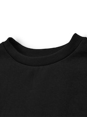 Vanilla Underground Black Unisex Kids Nirvana 100% Cotton Sweatshirt - Image 6 of 6