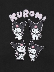 Vanilla Underground Black Girls Hello Kitty Short Sleeved 100% Cotton T-Shirt - Image 5 of 5