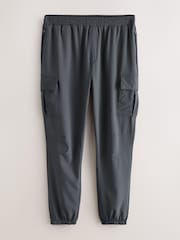 Slate Grey Active Cargo Gym Joggers - Image 1 of 5