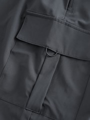 Slate Grey Active Cargo Gym Joggers - Image 3 of 5